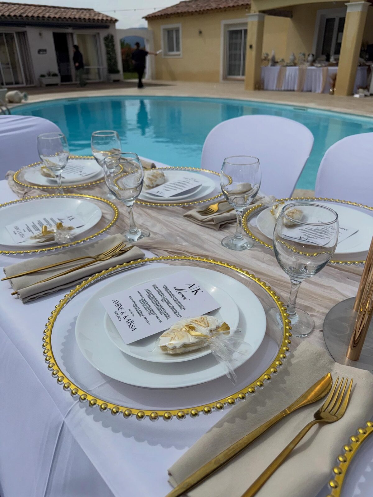 Table piscine